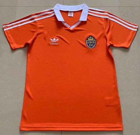 1989 Netherlands Retro Home Kit Soccer Jersey